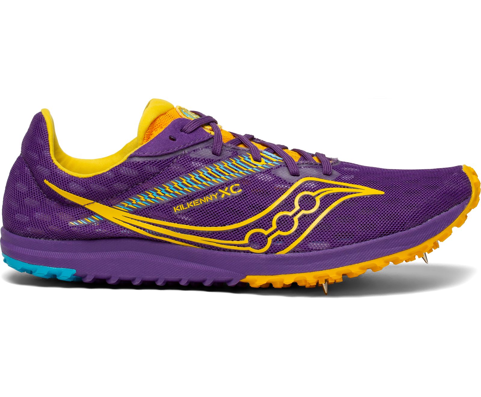 Saucony Kilkenny Xc9 Spike Women's Running Shoes Purple / Gold | AU 163UZGT